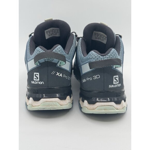 Salomon XA Pro 3D Blue Shoes Hiking Running Trail Size 6.5 Do Not Include Insole - Picture 3 of 9